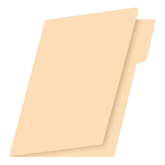 Folder tamaño carta